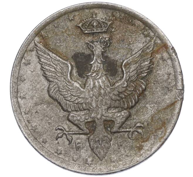 Монета 10 фенигов 1917 года F Королевство Польское (Германская оккупация Польши) (Артикул K11-113070)