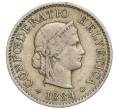 Монета 5 раппенов 1884 года Швейцария (Артикул K11-113128)