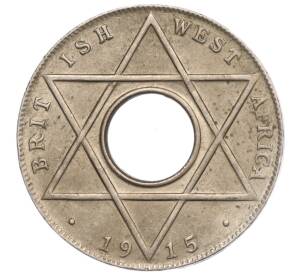 1/10 пенни 1915 года H Британская Западная Африка — Фото №1