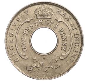 1/10 пенни 1915 года H Британская Западная Африка — Фото №2