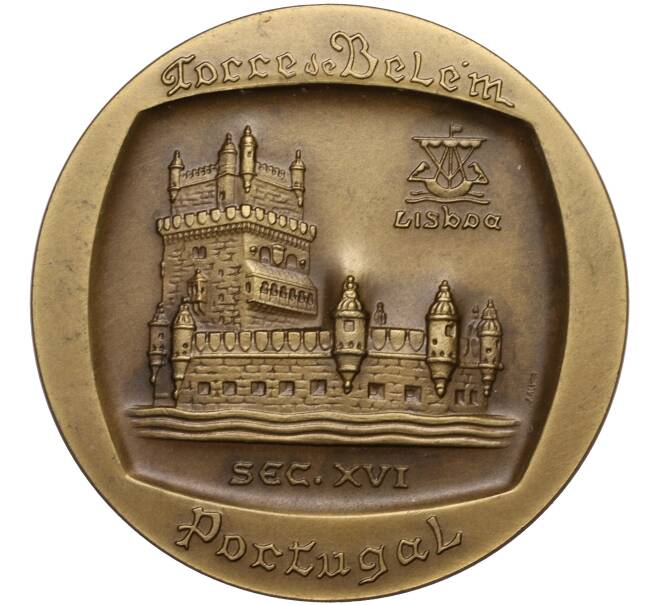 Настольная медаль 1990 года Португалия «Лиссабон» (Артикул K11-113154)