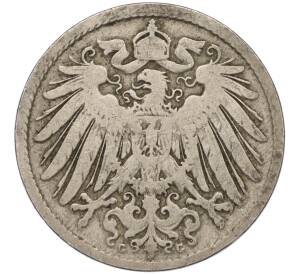 10 пфеннигов 1892 года G Германия — Фото №2