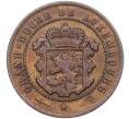 Монета 2 1/2 сантима 1870 года Люксембург (Артикул K11-113163)