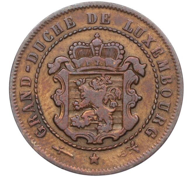 Монета 2 1/2 сантима 1870 года Люксембург (Артикул K11-113163)