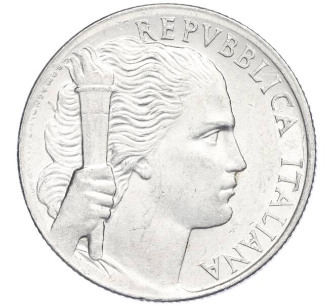 Монета 5 лир 1950 года Италия (Артикул K11-113195)