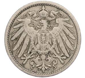 10 пфеннигов 1901 года J Германия
