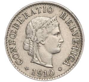 5 раппенов 1910 года Швейцария — Фото №1