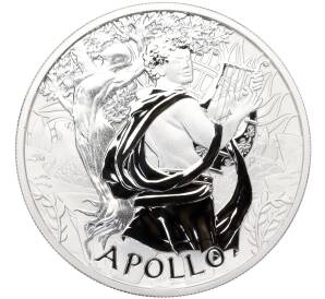 1 доллар 2023 года Тувалу «Боги Олимпа — Аполлон»