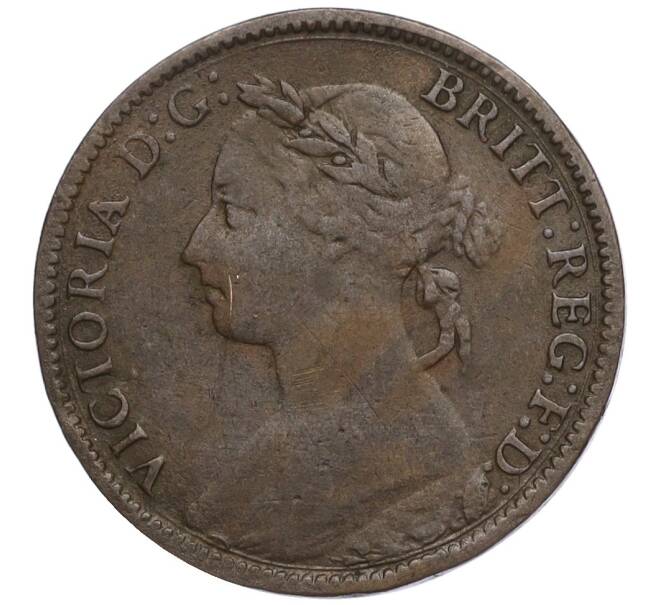 Монета 1 фартинг 1893 года Великобритания (Артикул K11-113239)