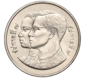 2 бата 1992 года Таиланд «60 лет Национальной Ассамблее» — Фото №2