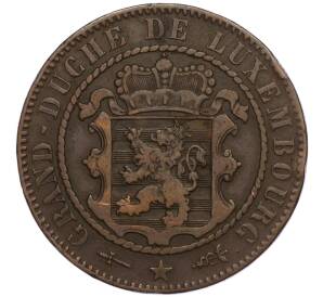10 сантимов 1870 года Люксембург — Фото №2