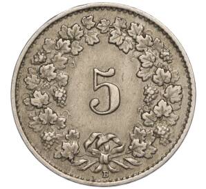 5 раппенов 1930 года Швейцария — Фото №2