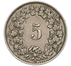 5 раппенов 1930 года Швейцария — Фото №2