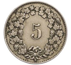 5 раппенов 1930 года Швейцария — Фото №2