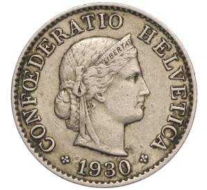 5 раппенов 1930 года Швейцария — Фото №1