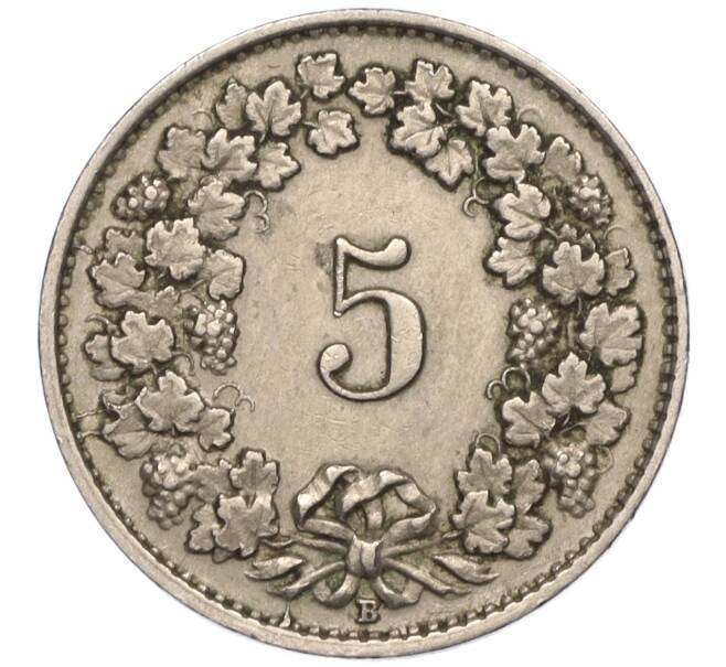 Монета 5 раппенов 1930 года Швейцария (Артикул K11-113290)