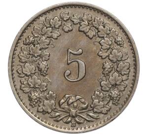 5 раппенов 1931 года Швейцария — Фото №2