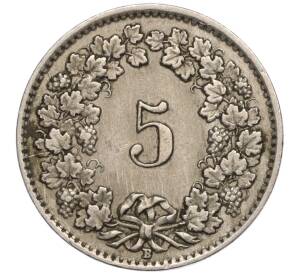 5 раппенов 1931 года Швейцария — Фото №2