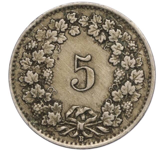 Монета 5 раппенов 1931 года Швейцария (Артикул K11-113298)