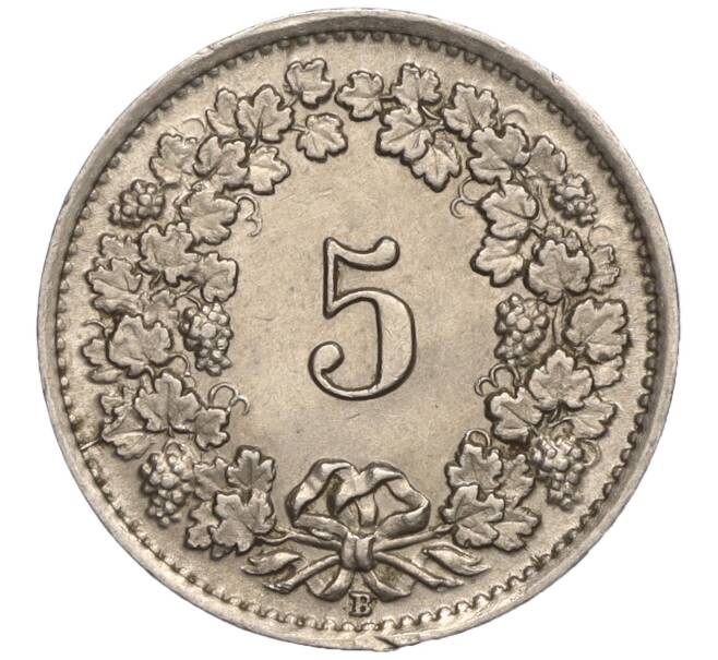 Монета 5 раппенов 1931 года Швейцария (Артикул K11-113301)