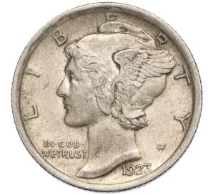 1 дайм (10 центов) 1923 года США
