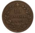 Монета 10 чентезимо 1894 года BI Италия (Артикул K11-113320)