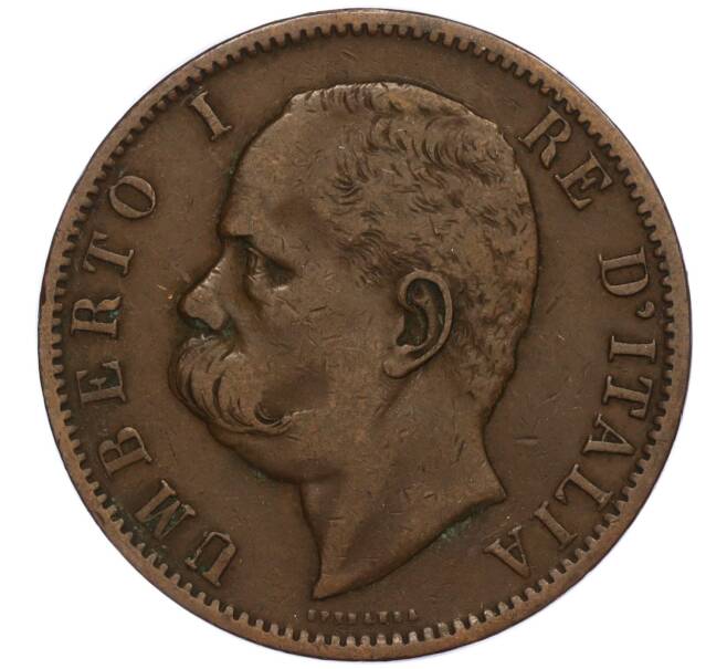 Монета 10 чентезимо 1894 года BI Италия (Артикул K11-113320)