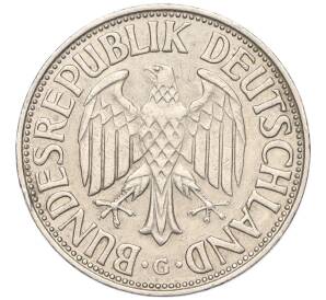 1 марка 1967 года G Западная Германия (ФРГ)