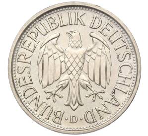 1 марка 1980 года D Западная Германия (ФРГ)