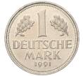 Монета 1 марка 1991 года A Германия (Артикул K11-113438)