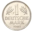 Монета 1 марка 1992 года F Германия (Артикул K11-113440)