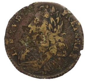 Счётный жетон «Аполлон — Людовик XV» Свободный Имперский город Нюрнберг