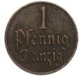 Монета 1 пфенниг 1923 года Данциг (Артикул K11-113612)