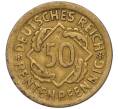 Монета 50 рентенпфеннигов 1924 года D Германия (Артикул K11-113625)