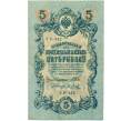 Банкнота 5 рублей 1909 года Шипов / Метц (Артикул B1-11591)