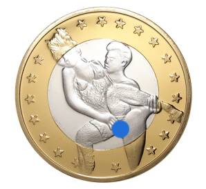 Монетовидный жетон 6 евро «Sex Euros» — Фото №1