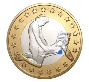 Монетовидный жетон 6 евро «Sex Euros» — Фото №1