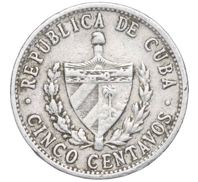 Монета 5 сентаво 1971 года Куба (Артикул K11-113971)