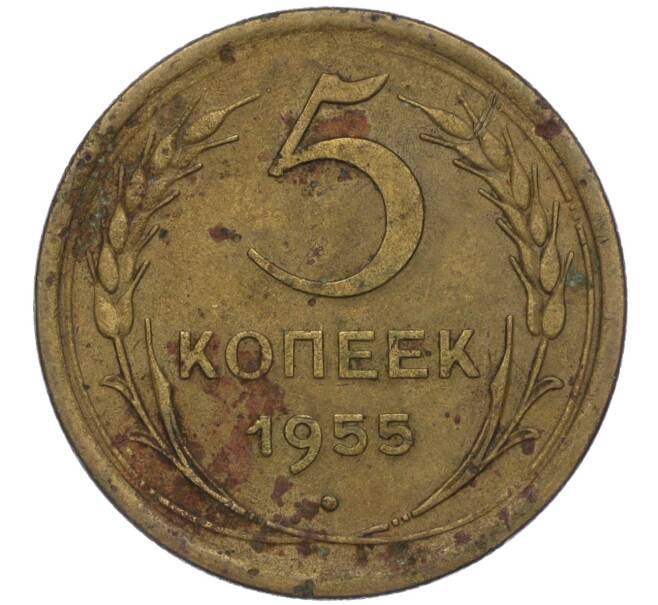 Монета 5 копеек 1955 года (Артикул K11-114027)