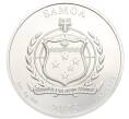 Монета 2 доллара 2023 года Самоа «Четыре стража — Алая птица» (Артикул M2-71156)