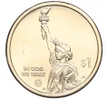 Монета 1 доллар 2024 года Р США «Американские инновации — Стальной плуг» (Артикул M2-71163)