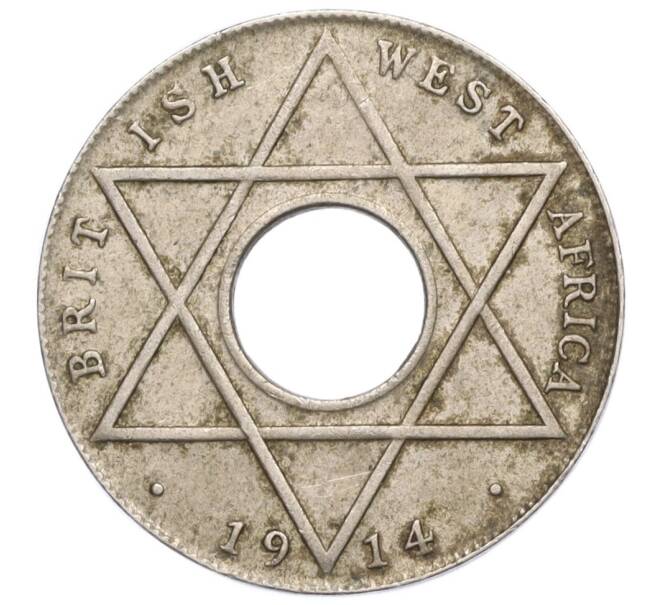Монета 1/10 пенни 1914 года H Британская Западная Африка (Артикул K11-114232)