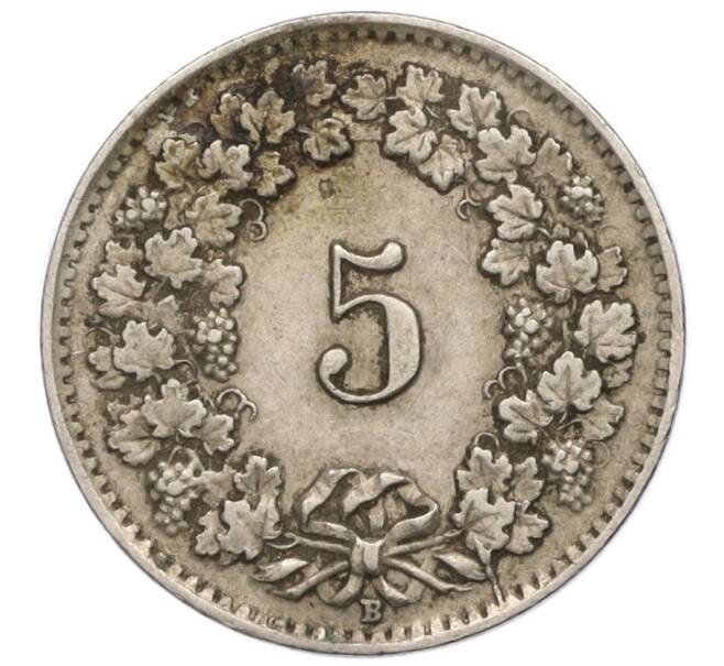 Монета 5 раппенов 1942 года Швейцария (Артикул K11-114247)