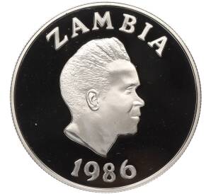 10 квач 1986 года Замбия «Всемирный фонд дикой природы»