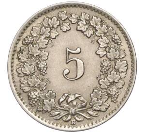 5 раппенов 1931 года Швейцария — Фото №2