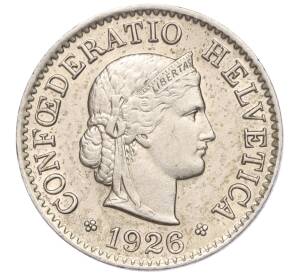 5 раппенов 1926 года Швейцария — Фото №1