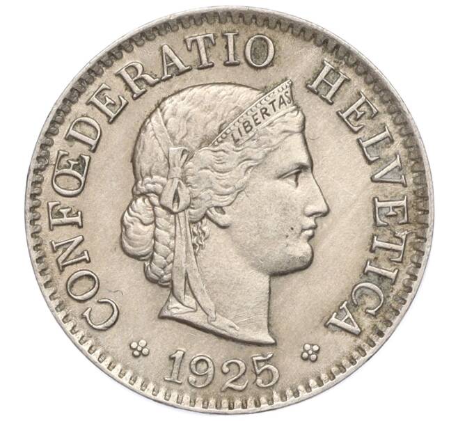 Монета 5 раппенов 1925 года Швейцария (Артикул K11-114411)