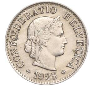 5 раппенов 1925 года Швейцария — Фото №1