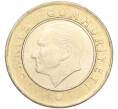 Монета 1 лира 2009 года Турция (Артикул K11-114452)
