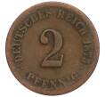 Монета 2 пфеннига 1875 года G Германия (Артикул K11-114556)